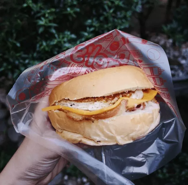 Extra Cheese burger, a menu of Angel’s Burger Philippines resturant.