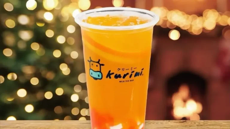 Cup of drink, a menu of kurimi philippines resturant.