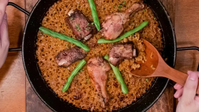 Food bowl with fried meat, a menu of Las Flores Philippines resturant.