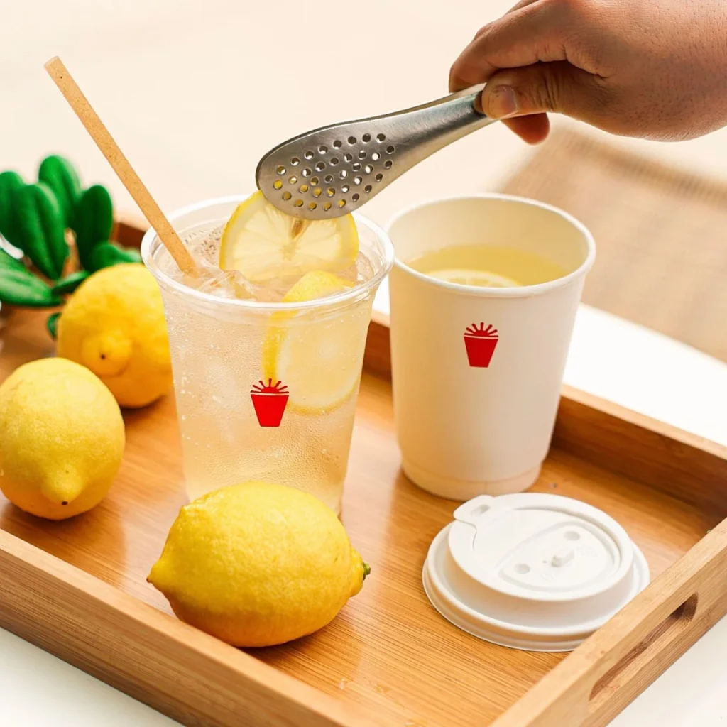 Lemonde with lemons on sides, a menu of Angkan Coffee Philippines resturant.