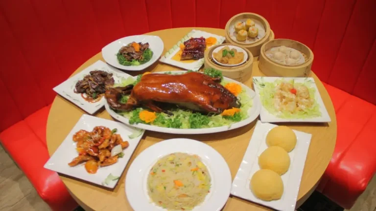 Pork, Rice, Salads and furthermore in plate, a menu of Choi Garden Philippines resturant.