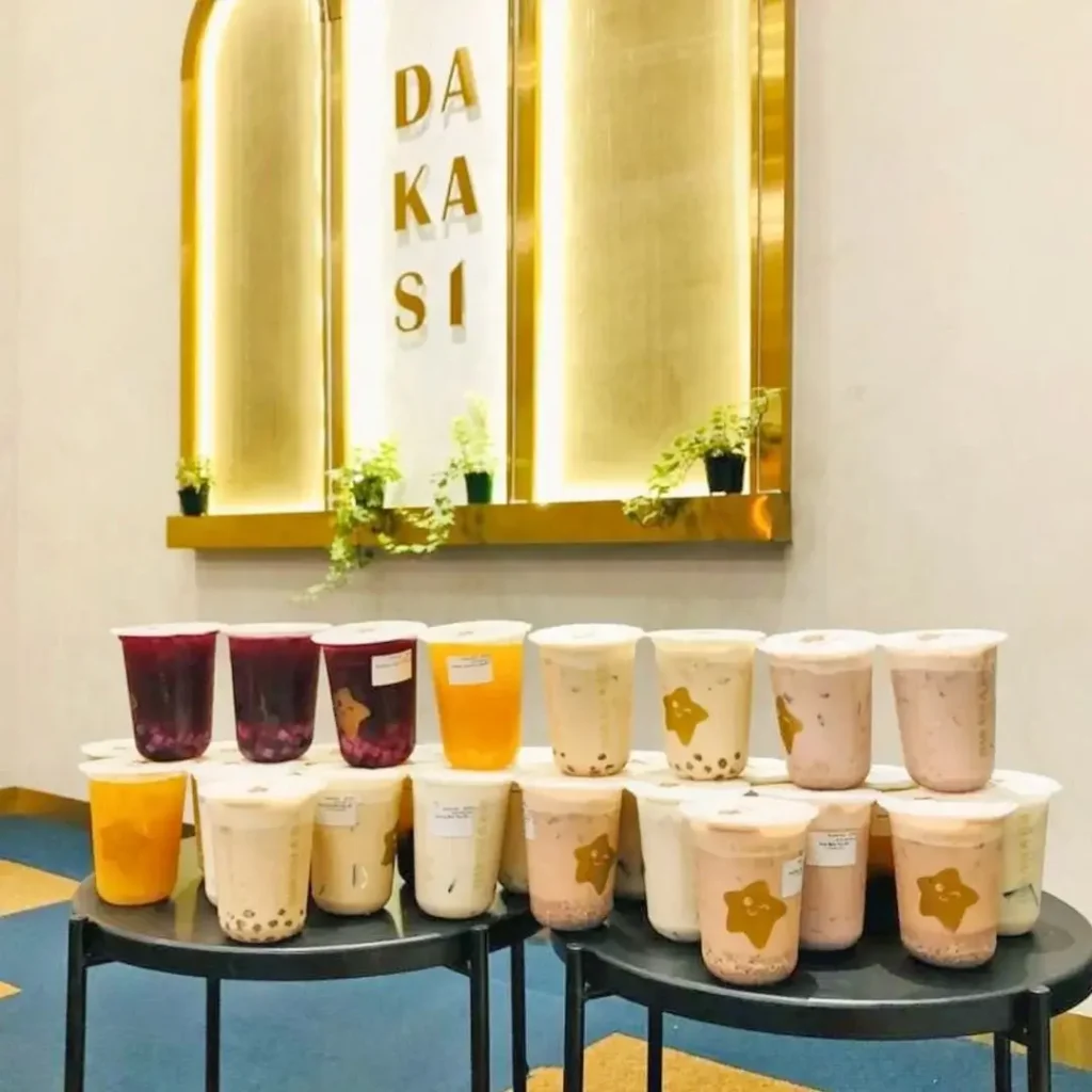 Dakasi Specialty Drinks, a menu of Dakasi Philippines resturant.