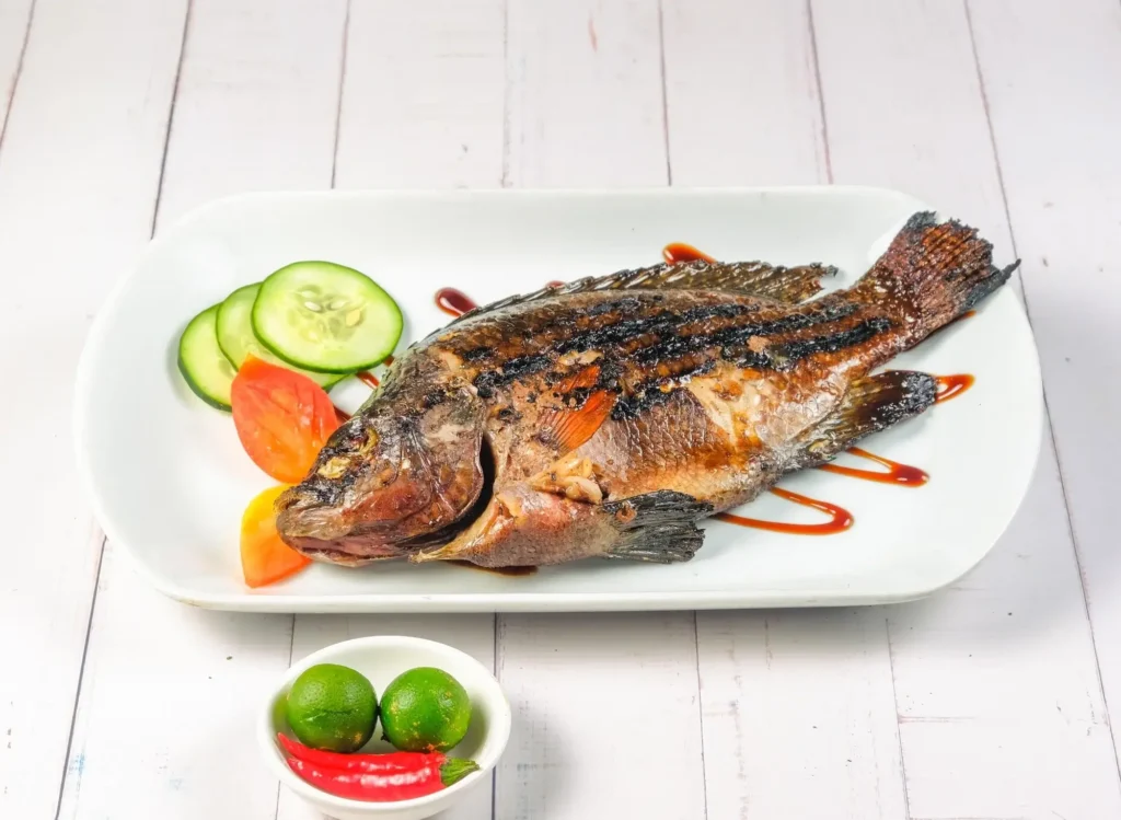 Dampa Express Salmon Belly Menu
