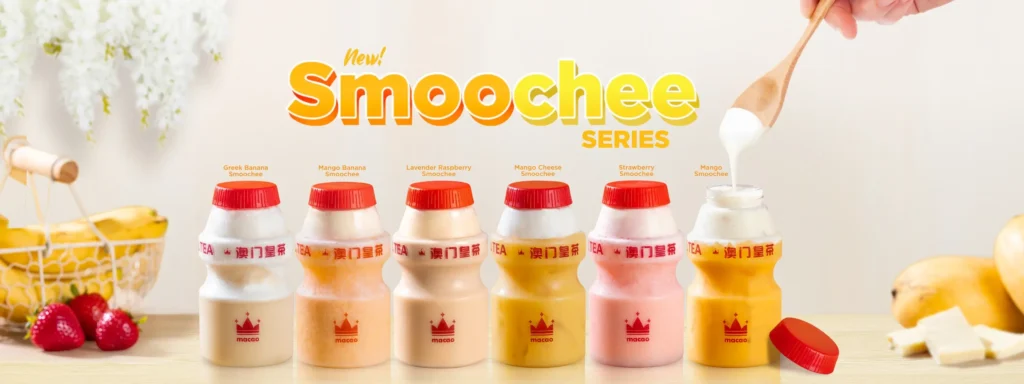 Smoochee Series, a menu of Macao Imperial Tea Philippines resturant.