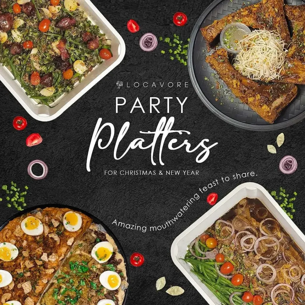 Locavore Pampagana Menu